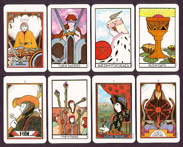 Tarot Cards - Aquarian Tarot